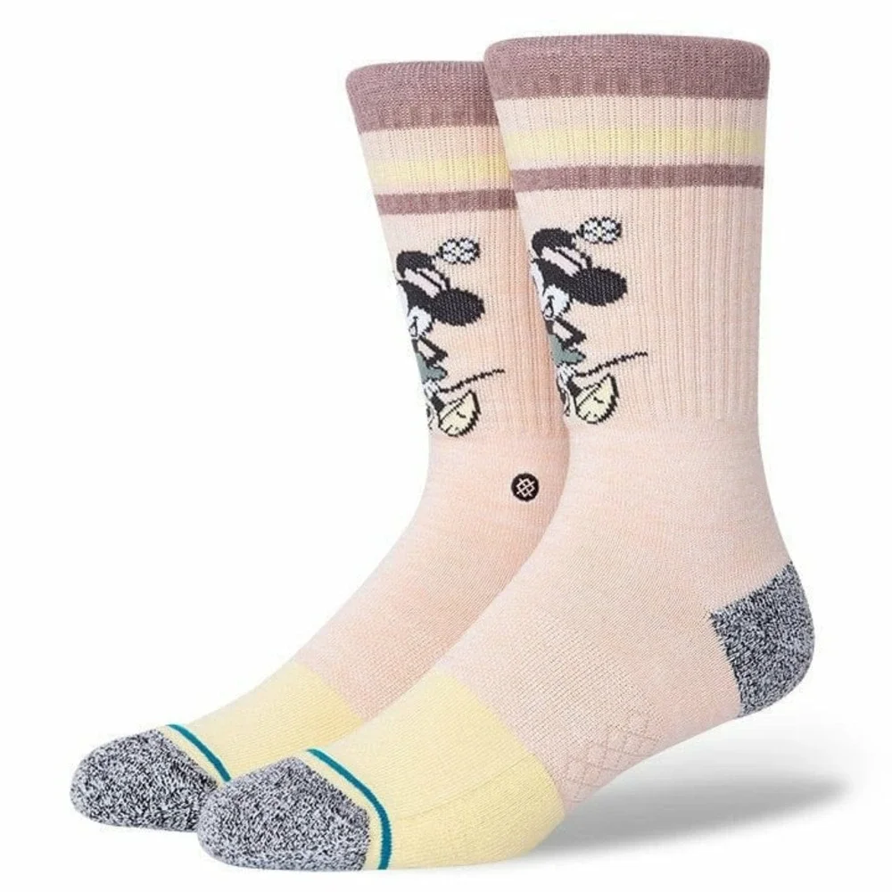 Stance x Disney Vintage Minnie 2020 Combed Cotton Crew Socks (W's 5-7.5)